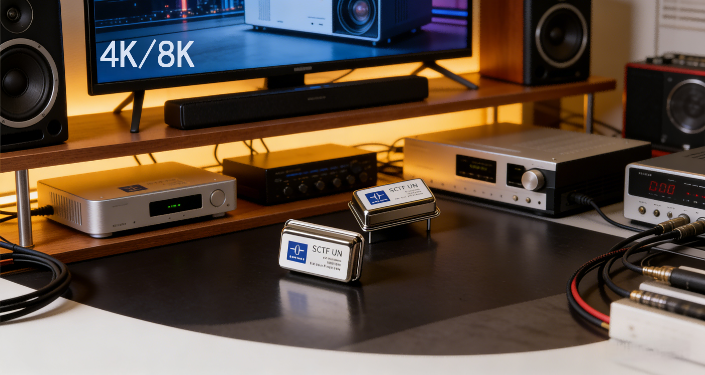 4K/8K電視畫面噪點？可能是晶振相位噪聲過高